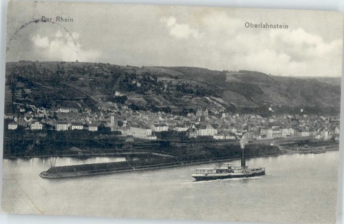 Oberlahnstein Rheinschiff Dampfer