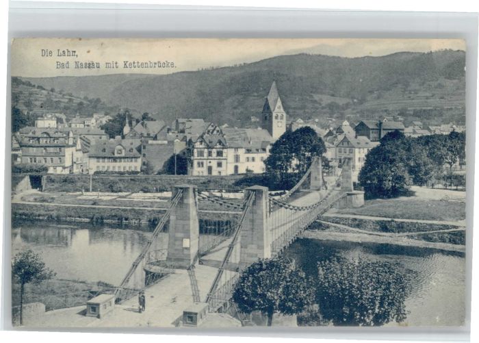 Nassau Lahn Kettenbrücke