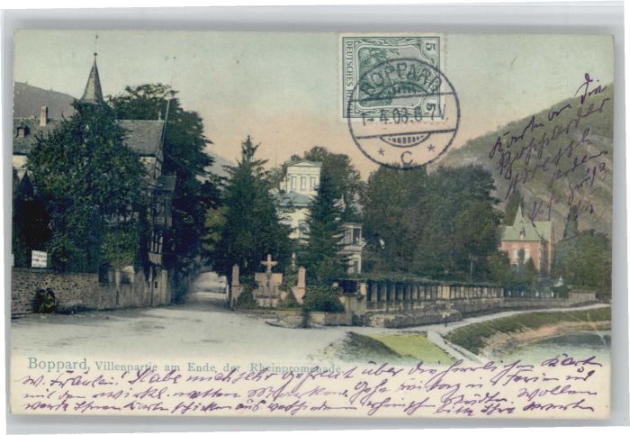 Boppard Rhein Boppard Villa Rheinpromenade