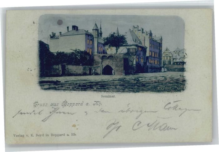 Boppard Rhein Boppard Seminar