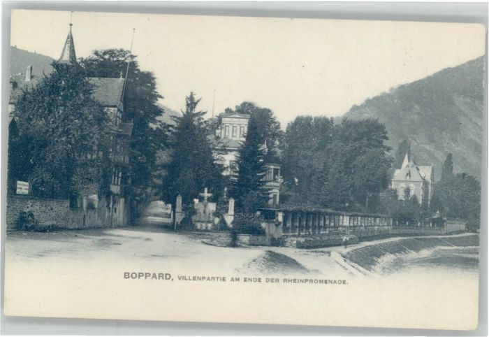 Boppard Rhein Boppard Villa Rheinpromenade