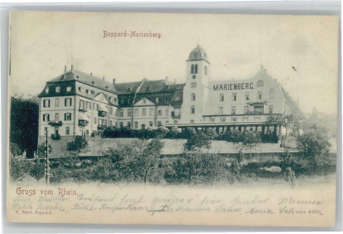 Boppard Rhein Boppard Marienberg