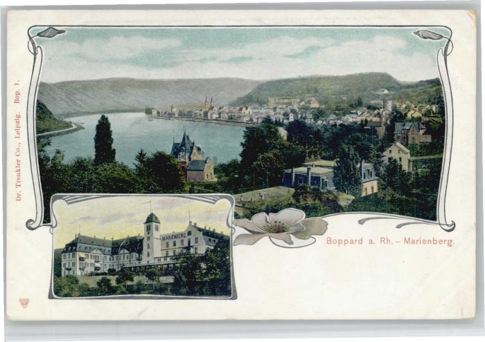 Boppard Rhein Boppard Marienberg