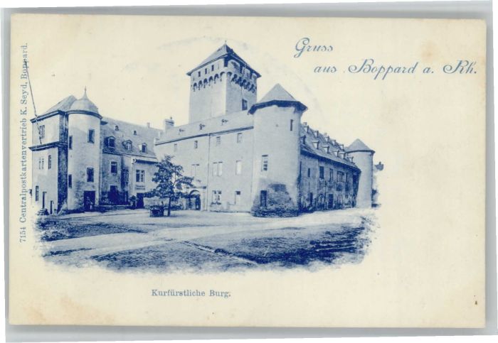 Boppard Rhein Boppard Burg
