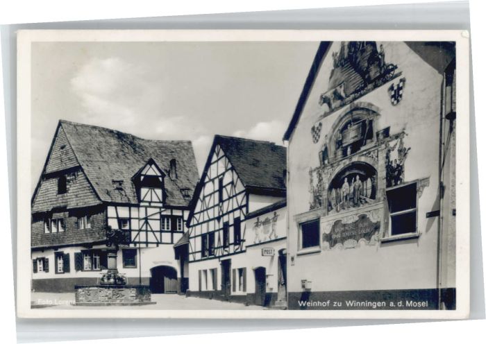 Winningen Mosel Weinhexenhaus Weinhof