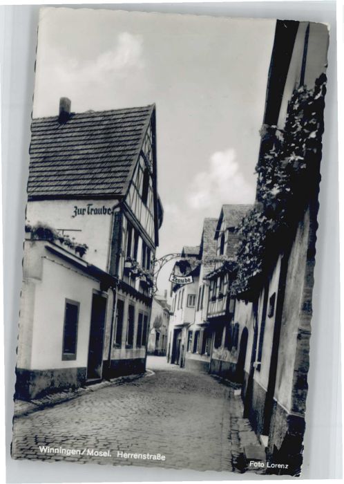 Winningen Mosel Herrenstrasse