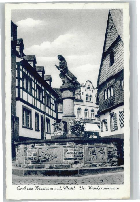 Winningen Mosel Weinhexenbrunnen