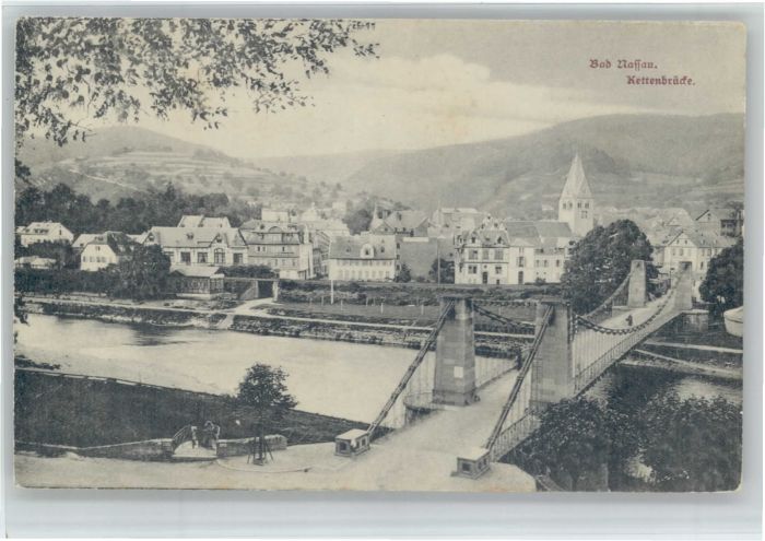 Nassau Lahn Kettenbrücke