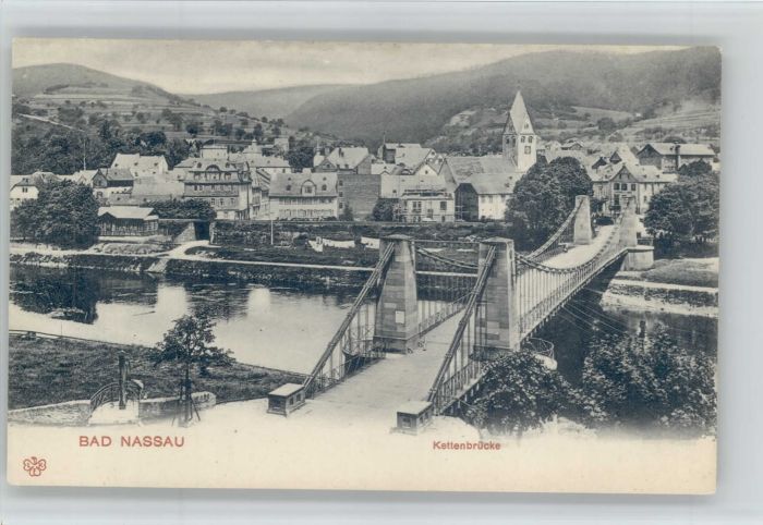 Nassau Lahn Kettenbrücke