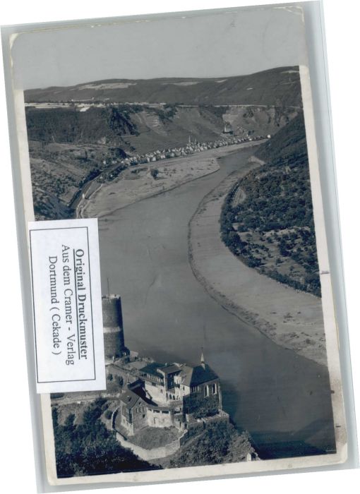 Burgen Mosel Fliegeraufnahme Burg Bischofstein