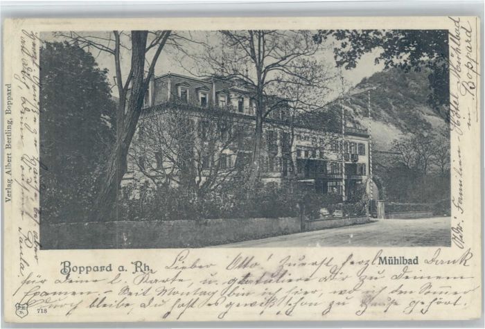 Boppard Rhein Boppard Mühlbad