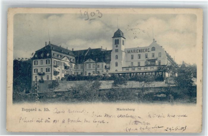 Boppard Rhein Boppard Marienberg