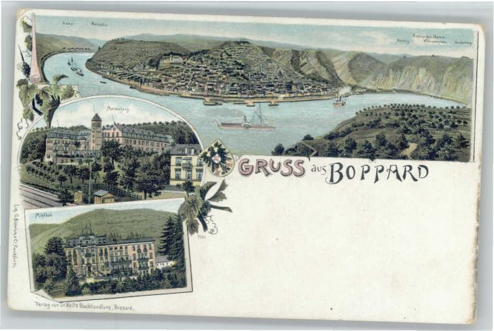 Boppard Rhein Boppard Marienberg Mühltal
