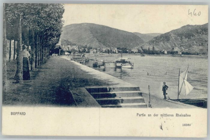 Boppard Rhein Boppard Rheinallee