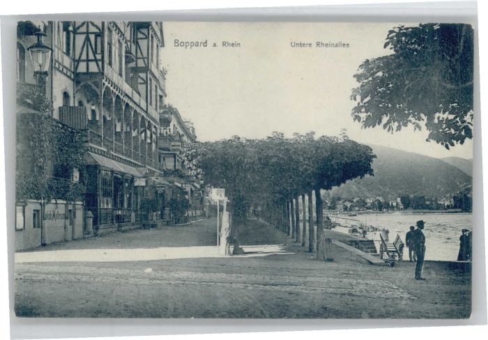 Boppard Rhein Boppard Rheinallee