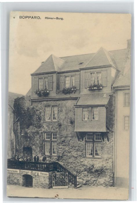 Boppard Rhein Boppard Römer-Burg