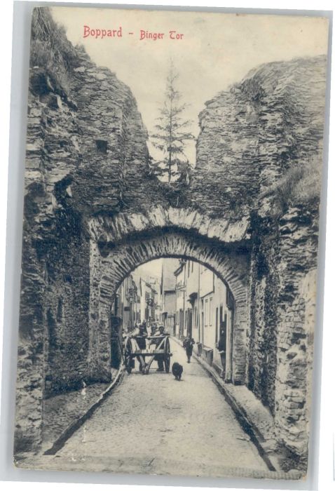 Boppard Rhein Boppard Binger Tor