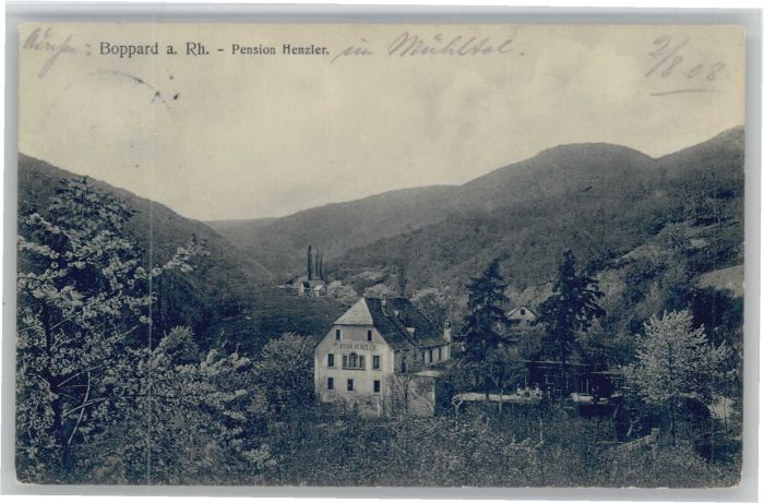 Boppard Rhein Boppard Pension Henzler