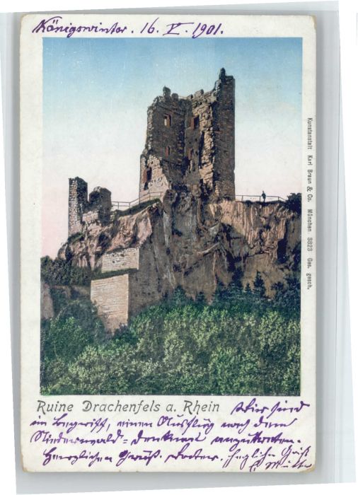 Koenigswinter Ruine Drachenfels