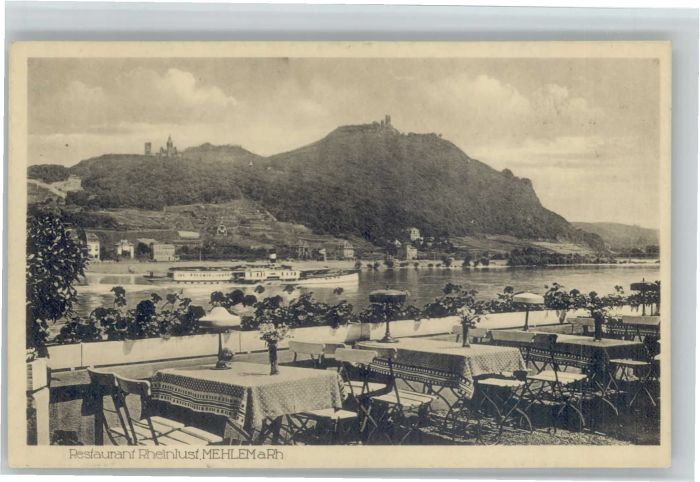 Mehlem Bonn Mehlem Restaurant Rheinlust