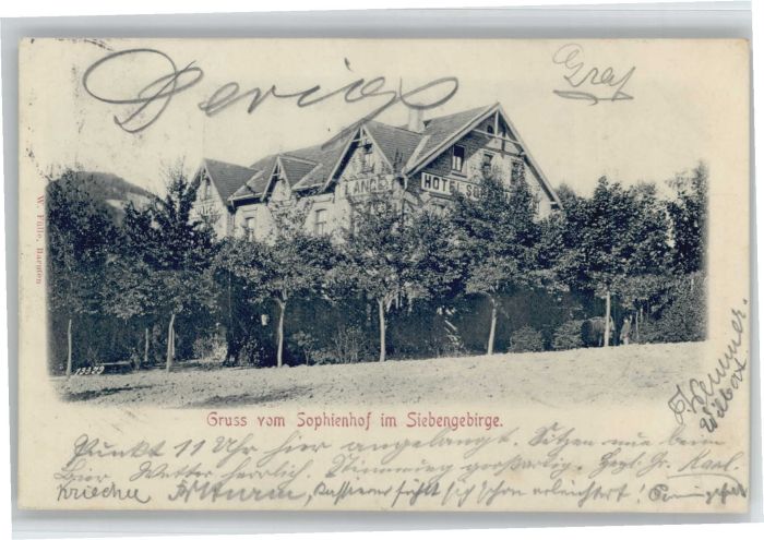 Koenigswinter [Stempelabschlag] Sophienhof