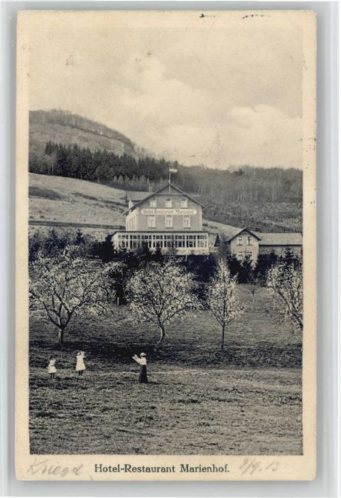 Koenigswinter [Stempelabschlag] Hotel Sanatorium Mari