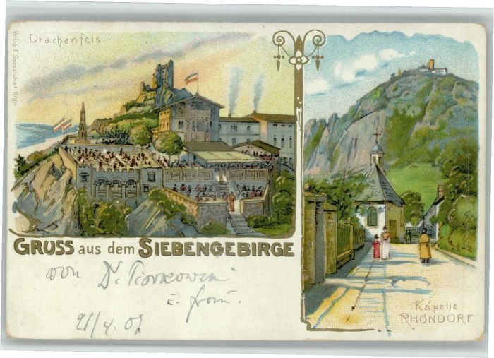 Koenigswinter Drachenfels Kapelle Rhöndorf