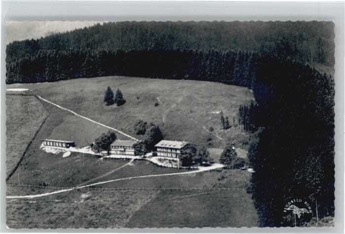 Blender [handschriftlich] Fliegeraufnahme