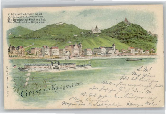 Koenigswinter Vers Dampfer