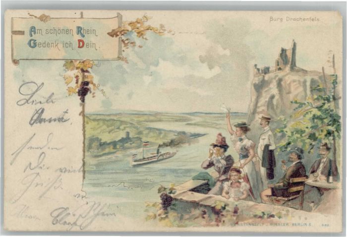 Koenigswinter Burg Drachenfels