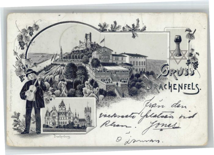 Koenigswinter Drachenfels Drachenburg