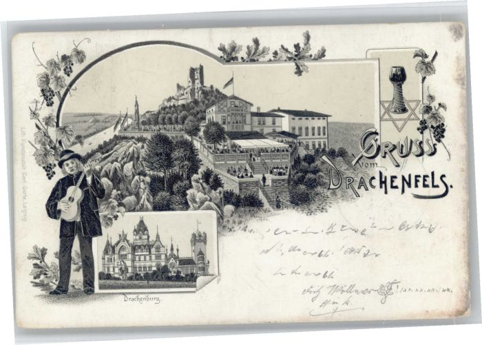 Koenigswinter Drachenfels Drachenburg