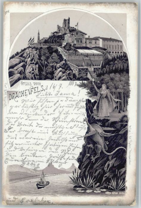 Koenigswinter Drachenfels Drachen