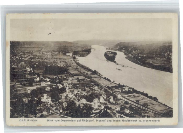Bad Honnef Insel Grafenwerth Nonnenwerth