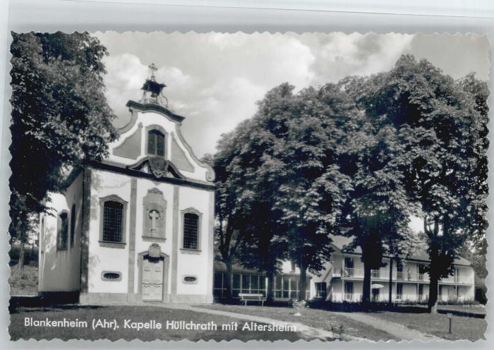 Blankenheim Ahr Kapelle Hüllchrath Altersheim