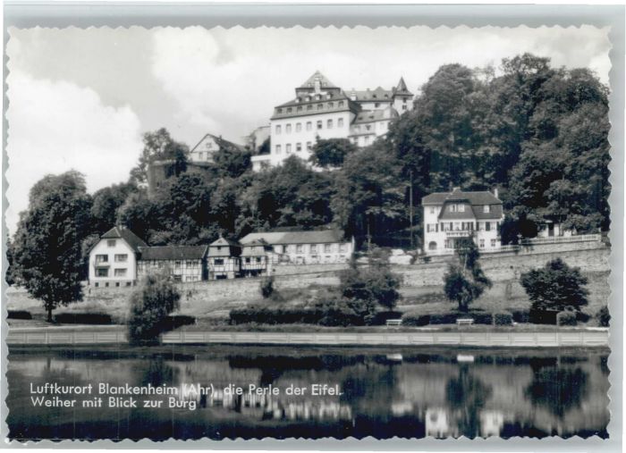 Blankenheim Ahr Weiher Burg