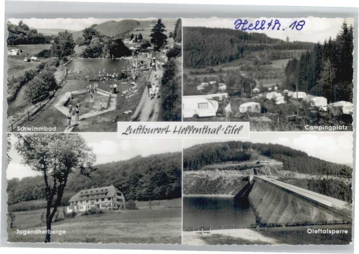 Hellenthal Eifel Schwimmbad Jugendherberge Campingplatz
