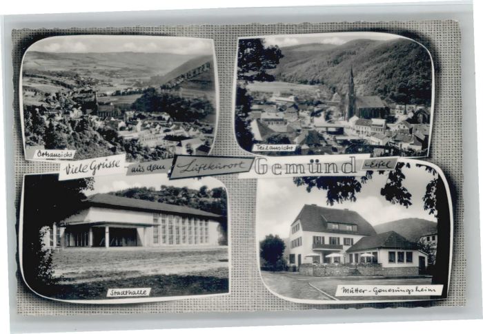 Gemuend Eifel tadthalle Mütter Genesungsheim x