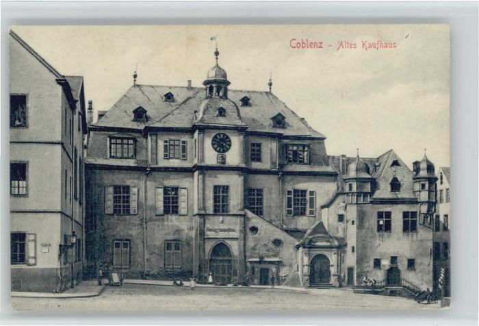 Koblenz Rhein Koblenz Kaufhaus