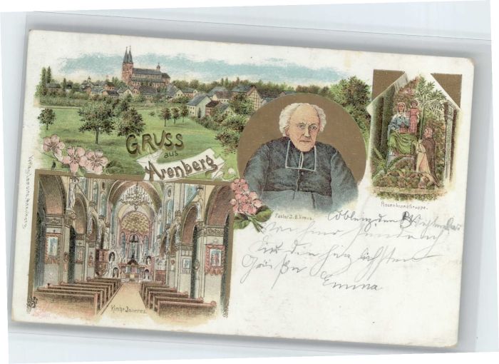 Arenberg Koblenz Arenberg Pastor J. B. Kraus Rosenkranz