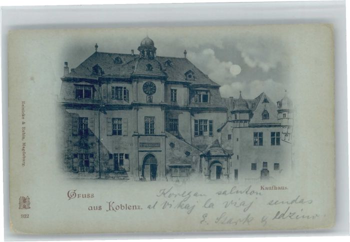 Koblenz Rhein Koblenz Kaufhaus