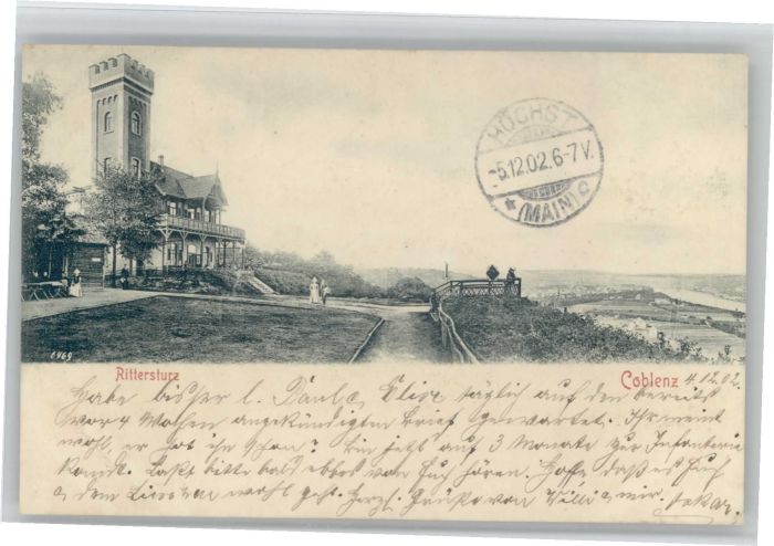 Koblenz Rhein Koblenz Rittersturz