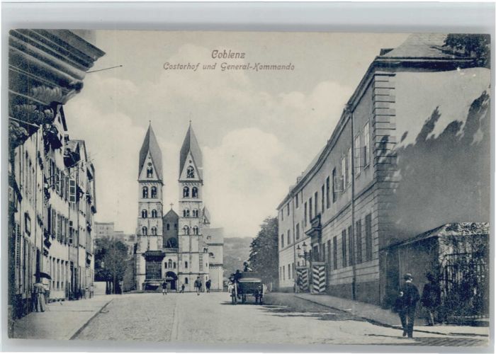Koblenz Rhein Koblenz Costorhof General Kommando