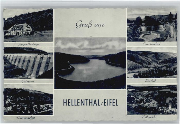 Hellenthal Eifel Jugendherberge Talsperre Campingplatz S