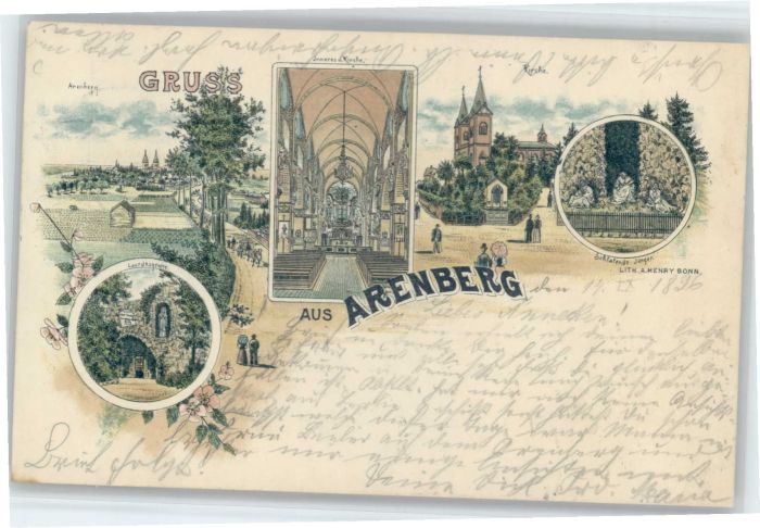 Arenberg Koblenz Arenberg Kirche Schlafende Jünger