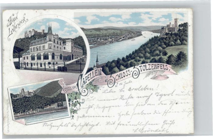 Kapellen-Stolzenfels Hotel Lahneck Schloss