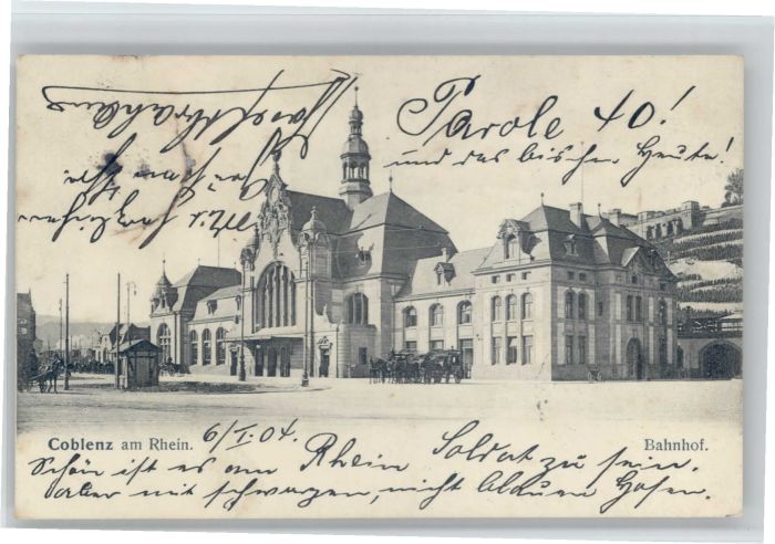 Koblenz Rhein Koblenz Bahnhof