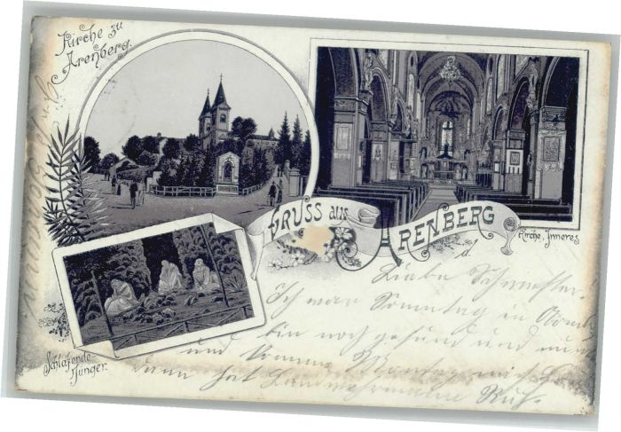 Arenberg Koblenz Arenberg Kirche Schlafende Jünger