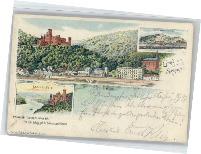 Stolzenfels Ehrenbreitstein