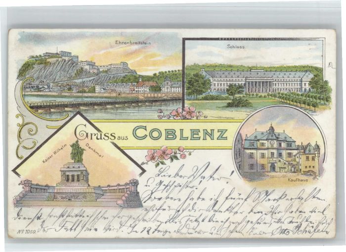 Koblenz Rhein Koblenz Ehrenbreitstein Kaiser Wilhelm
